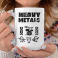 Heavy Metals Periodic Table Elements Rock Band Coffee Mug Unique Gifts