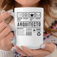 Hombre Divertido Arquitectura Graduación Arquitecto Taza de café Regalos divertidos