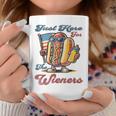 Hot Dog I'm Just Here For The Wieners 4Th Of July Women Coffee Mug Funny Gifts