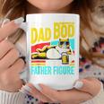 It's Not A Dad Bod It's A Father Figure Cat Dad Father's Day Coffee Mug Funny Gifts