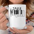 Jazz Lovers Jazz Piano Keys For Music Coffee Mug Unique Gifts