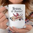 Jesus By Armbar Satan God Christian Faith Coffee Mug Unique Gifts