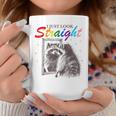 I Just Look Straight Raccoon Queer Gay Les Lgbt Meme Coffee Mug Unique Gifts