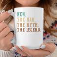 Ken The Man The Myth The Legend Personalized Ken Coffee Mug Personalized Gifts