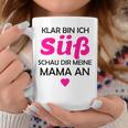 Kinder Klar Bin Ich Süß Schau Dir Meine Mama An Geschenk Tassen Lustige Geschenke