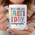Last Day Autographs 3Rd Grade Teachers Students 2023-2024 Coffee Mug Unique Gifts
