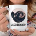 Lecker Bierchen X Pedro Waschbär Meme Cute Racoon Tassen Lustige Geschenke