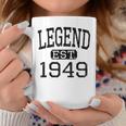 Legend Established 1949 Vintage Style Born 1949 Birthday Coffee Mug Unique Gifts