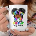 Little Miss Pre-K Grad Graduation Messy Bun Black Girls Coffee Mug Unique Gifts