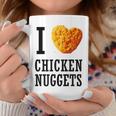 I Love Chicken Nuggets Heart 1 Coffee Mug Unique Gifts