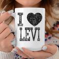 I Love Levi Valentine Boyfriend Son Boy Heart Husband Name Coffee Mug Funny Gifts