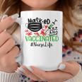 Masked And Vaccinated Nurse Life Lover Coffee Mug Unique Gifts