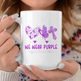 In May We Wear Purple Lupus Awareness Month Ribbon Coffee Mug Unique Gifts
