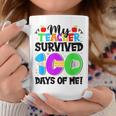 Meine Schüler Haben 100 Tage Meines 100 Schultages Überlebt Tassen Lustige Geschenke