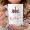 Mommy Of The Birthday Girl Unicorn Girls Family Matching Coffee Mug Unique Gifts