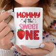 Mommy Of The Sweet One Strawberry Birthday Family Party Coffee Mug Personalized Gifts