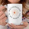 Motherhood Is My Ministry Christian Mom Apparel Coffee Mug Personalized Gifts