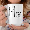 Mrs Est 2024 Just Married Wedding Wife Hubby Mr & Mrs Coffee Mug Funny Gifts