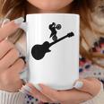 Musicians With Electric Guitar And Motocross Graphic Coffee Mug Unique Gifts