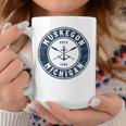 Muskegon Michigan Mi Vintage Boat Anchor & Oars Coffee Mug Unique Gifts