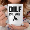New Dad 2019 New Dad 2019 New Dad Dilf Coffee Mug Unique Gifts