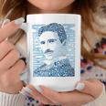 Nikola Tesla Illustration Por Glitschika s Taza de café Regalos divertidos