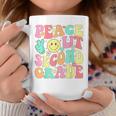 Peace Out Second Grade Groovy 2Nd Grade Last Day Of School Coffee Mug Unique Gifts