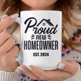 Proud New Homeowner 2024 First Home Buyer Women Coffee Mug Personalized Gifts
