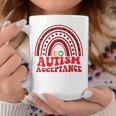 Red Instead Autism Awareness Acceptance Education Teacher Coffee Mug Unique Gifts