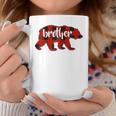 Red Plaid Brother Buffalo Matching Family Pajama Christmas Coffee Mug Unique Gifts