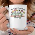 Retro Floral Grow To Full Potential Occupational Therapy Ot Coffee Mug Unique Gifts