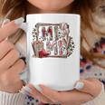 Retro Leopard Baseball Mimi Baseball Lover Coffee Mug Unique Gifts