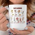 Retro Slp Garden Wildflowers Speech Language Pathologist Coffee Mug Unique Gifts