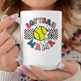 Retro Softball Mama Softball Sports Mom Travel Ball Coffee Mug Unique Gifts