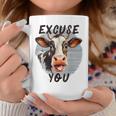 Sassy Cow Excuse You Cow Heifer Farmers Cow Lovers Coffee Mug Unique Gifts
