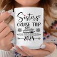 Sisters Cruise Trip In Progress 2024 Sisters Cruise Vacation Coffee Mug Personalized Gifts