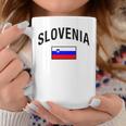 Slovenia Flag Slovenia Proud Slovenia Gray Tassen Lustige Geschenke