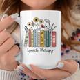 Speech Therapy Wildflowers Slp Speech Language Pathologist Coffee Mug Unique Gifts