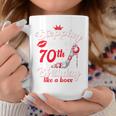 Stepping Into My 70Th Birthday Like A Boss 70 Years Old Coffee Mug Unique Gifts