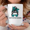 Stop Victim Blaming Sexual Assault Awareness Month Coffee Mug Unique Gifts