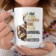 Strong Scorpio King Birthday Zodiac Astrology Dad Coffee Mug Unique Gifts