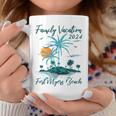 Summer Family Vacation 2024 Florida Fort Myers Beach Coffee Mug Unique Gifts