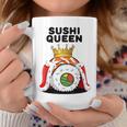 Sushi Queen Sushi Lover Japanese Food Sushi Coffee Mug Personalized Gifts