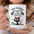 This Teacher Survived 2024 School Year Teacher Graduation Coffee Mug Unique Gifts