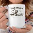 Team Trash Stay Trashy Raccoons Opossums Possums Meme Coffee Mug Funny Gifts