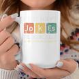 I Tell Poppy Jokes Periodically Element Vintage Father's Day Coffee Mug Personalized Gifts