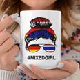 Thailand Deutschland Flagge Thai Deutsch Messy Bun Tassen Lustige Geschenke