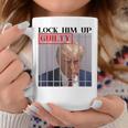 Trump Hot Lock Him Up Guilty Jail Prison Anti-Trump Coffee Mug Unique Gifts