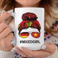 Vietnam Germany Flag Vietnamese German Messy Bun Coffee Mug Unique Gifts