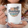 Vintage Beaching Not Teaching School's Out For Summer Women Coffee Mug Funny Gifts